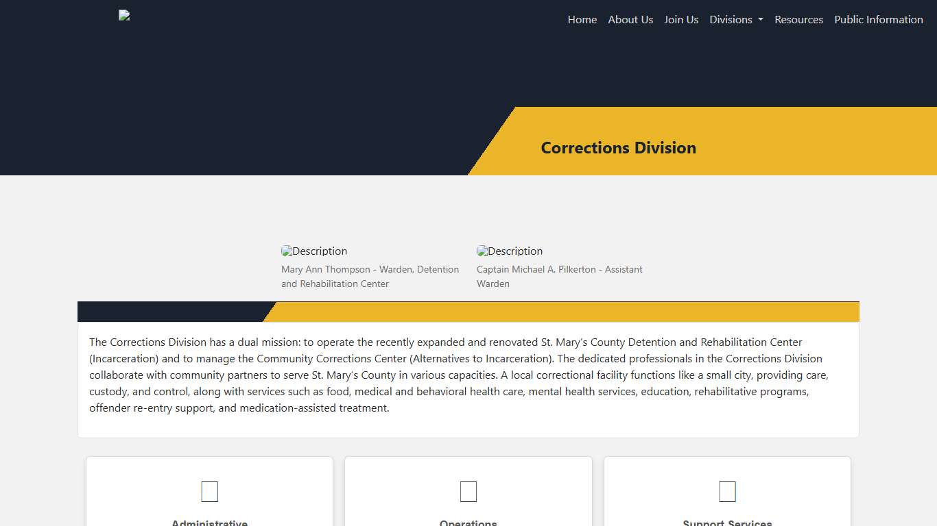 Corrections Division